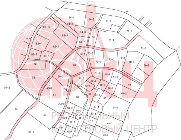 Кадастровая карта города